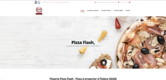 Site Pizza Flash
