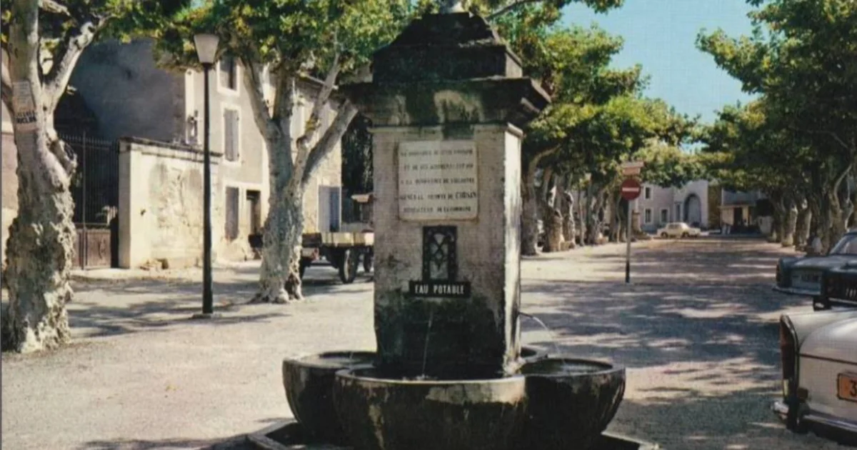 Réhabilitation du lavoir et fontaine à Piolenc
