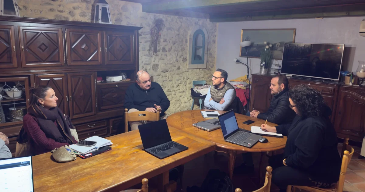 Échanges autour de l'agriculture et du projet SYAMM avec Mr André BERNARD