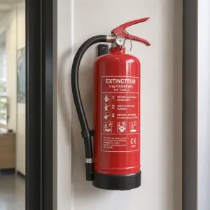 Extincteur contrôlé dans une entreprise du Vaucluse