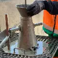 Essais béton frais sur chantier